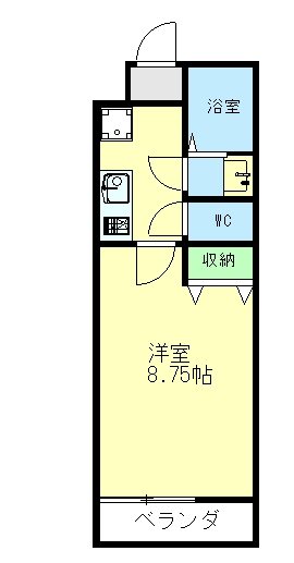 ハーグレジデンス京都鞍馬口 間取り